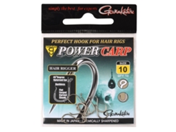 Pacote de 10 Ganchos GAMAKATSU Power Carp Hair Rigger Barbless