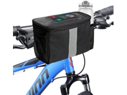 Cesta Dianteira para Bicicleta com suporte para celular BRILVIBERA