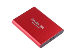 Ssd Portátil Type C Vermelho 1tb 2tb 4tb Memória Flash Externa Fino