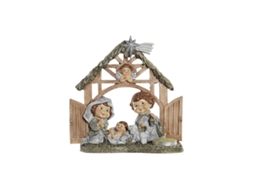 Presépios de Natal DKD HOME DECOR (Resina - Multicor)