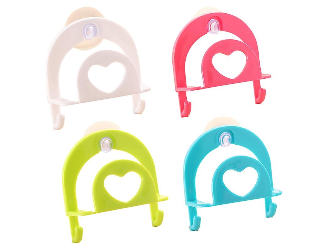 4pcs Ganchos De Plástico Para Cozinha