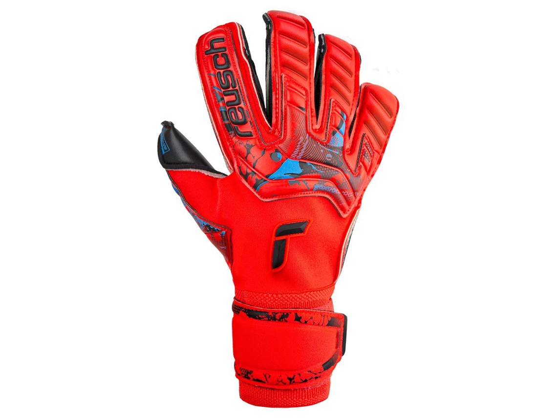 Luvas Guarda-redes Attrakt Gold X Evolution Cut Vermelho 9 1/2 REUSCH