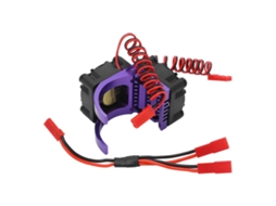 Mali dissipador de Calor com Cooler para Motor Rc 36mm 550 3650 3660 3670 3674 Roxo
