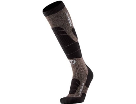 Meias Ski Merino Reflector EU 35-36 Grey / Black