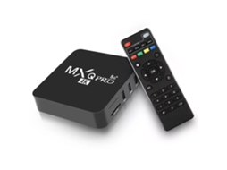 Box Smart Tv Profissional 4k Ultra Hd, 4gb Ram, Wi Fi Dual Band, Hdmi/usb | Compatível Com Tv Para Streaming, Filmes E Jogos PAPRIKA