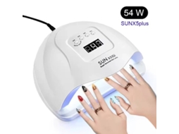 Lâmpada Uv/led De 54w Com Temporizador De 10s/30s/60s/99s