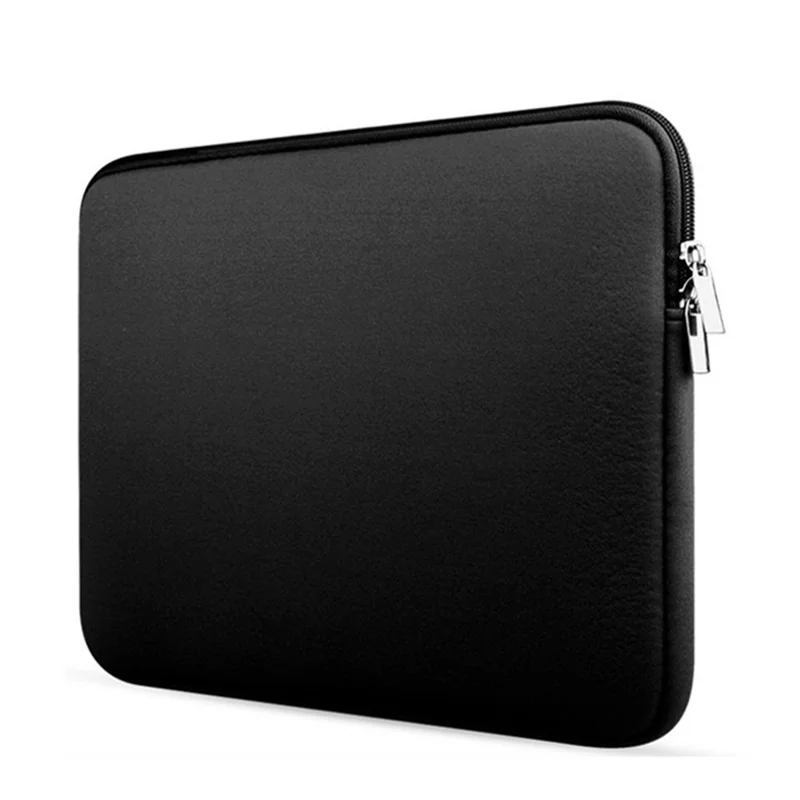 Capa Fwinl Para Portátil 14-15 Polegadas Sleeve Interior Forrado À Prova De Choques Preto