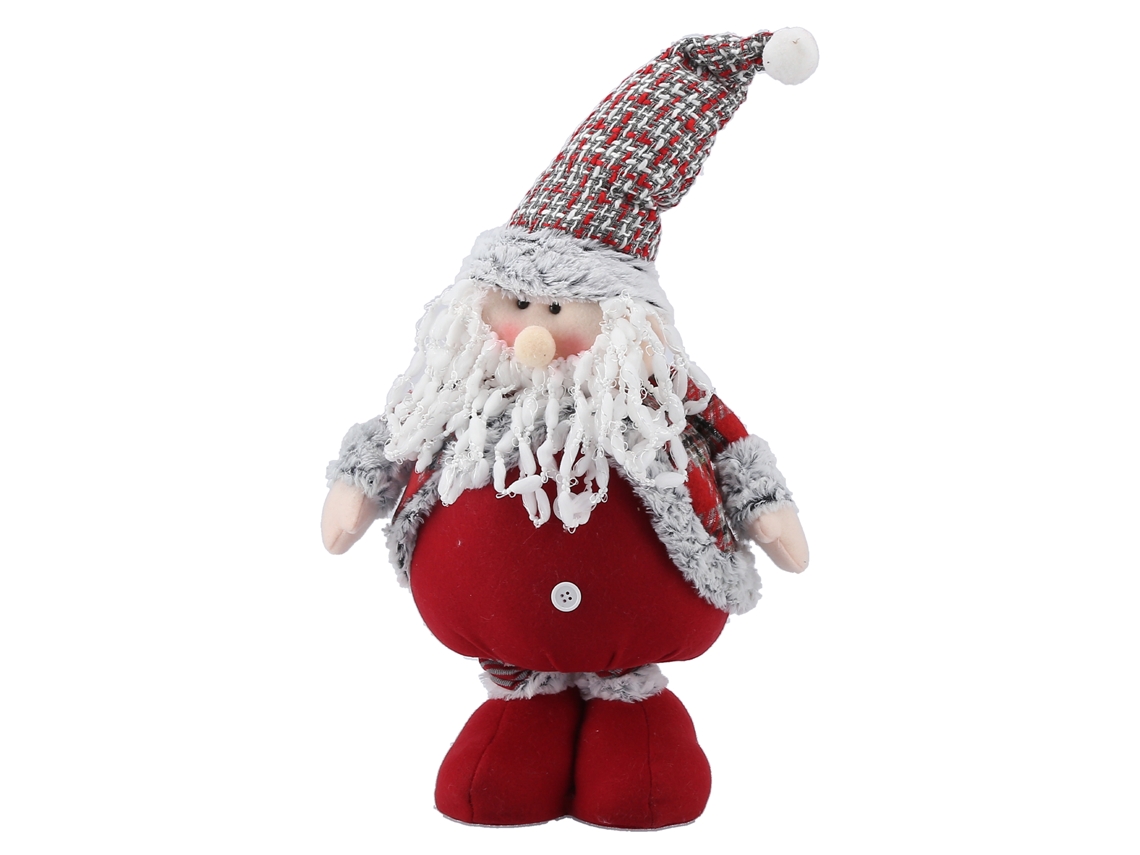 Boneco Retrátil Papai Noel Decoração Natalina Worten
