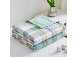 Colcha Acolchoada Fansu para Ar Condicionado Capa de Edredom Algodão Conjunto Cama Sofá com 180x200cm, Macio,