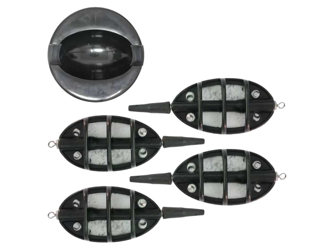 Conjunto de Alimentador Method Delux Inline Prateado 20-30 Gkolpo