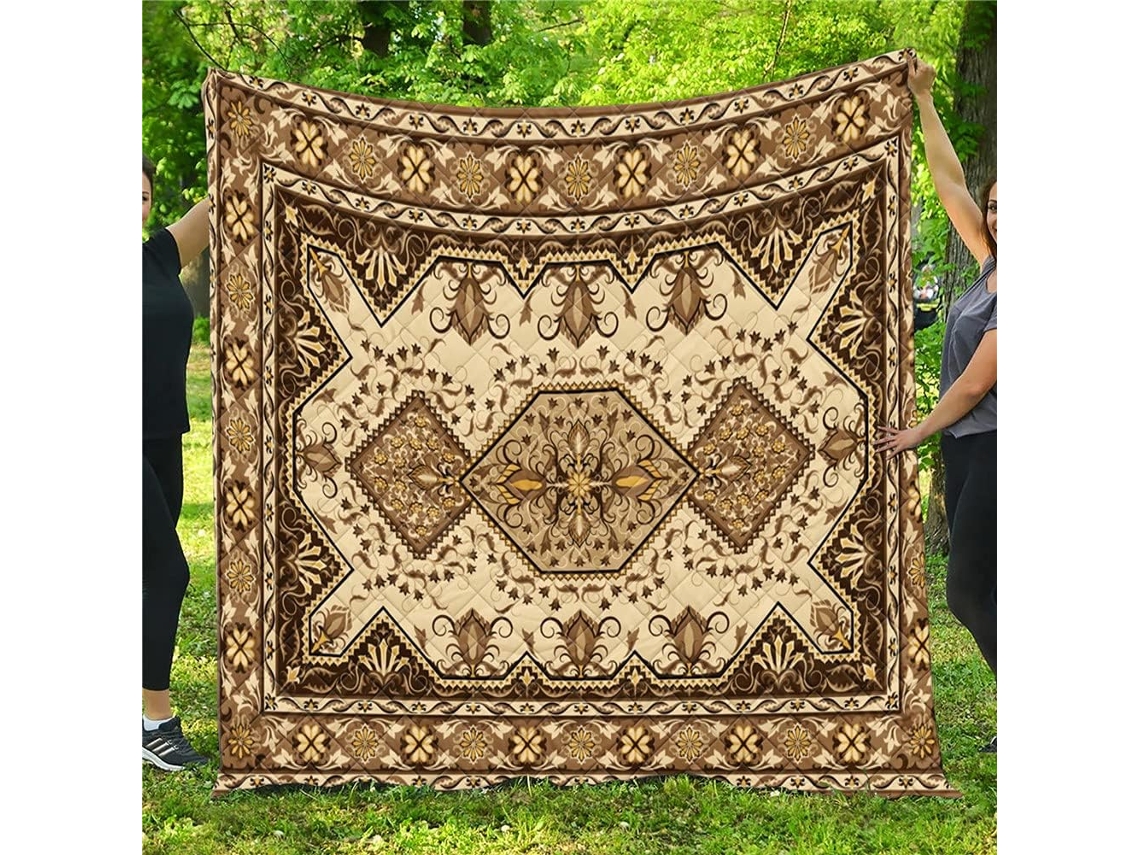 Colcha Acolchoada Fansu Capa de Cama Cobertor para Ar Condicionado Edredom Conjunto Estampada Sofá com Criança