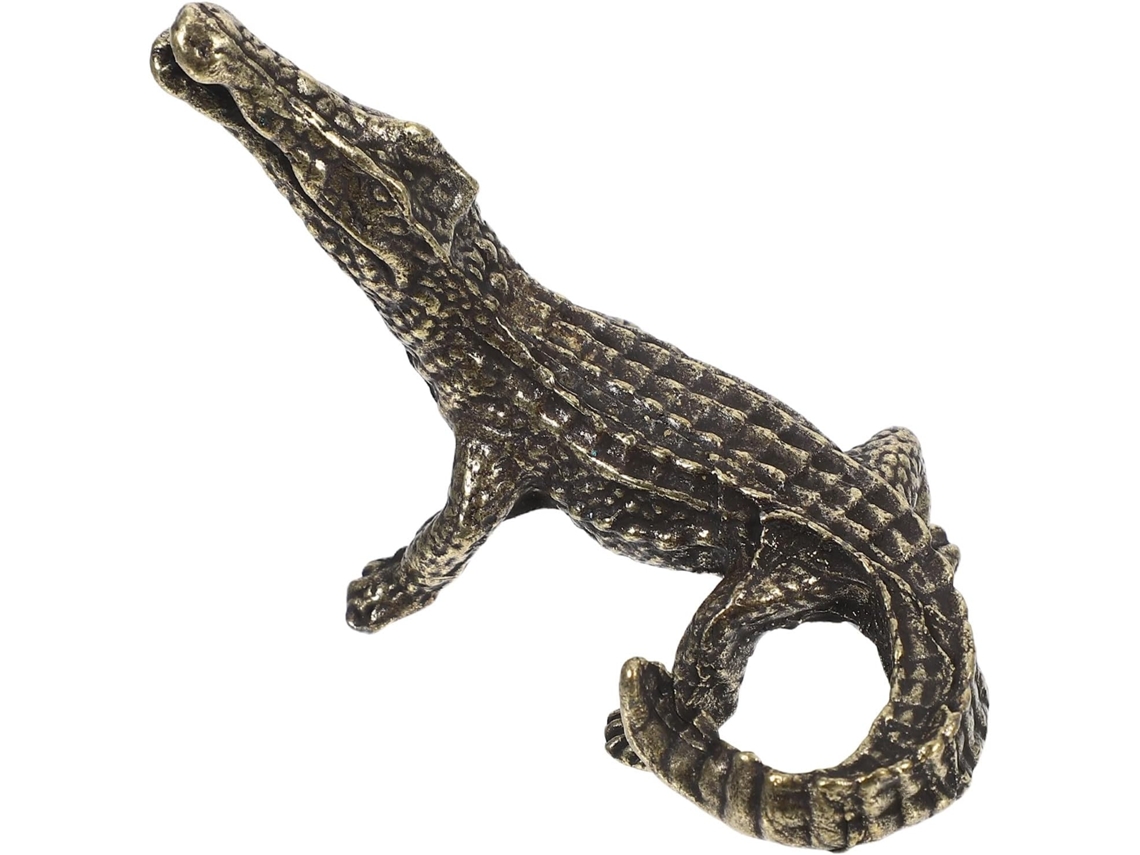 Modelo realista de crocodilo para computador.
