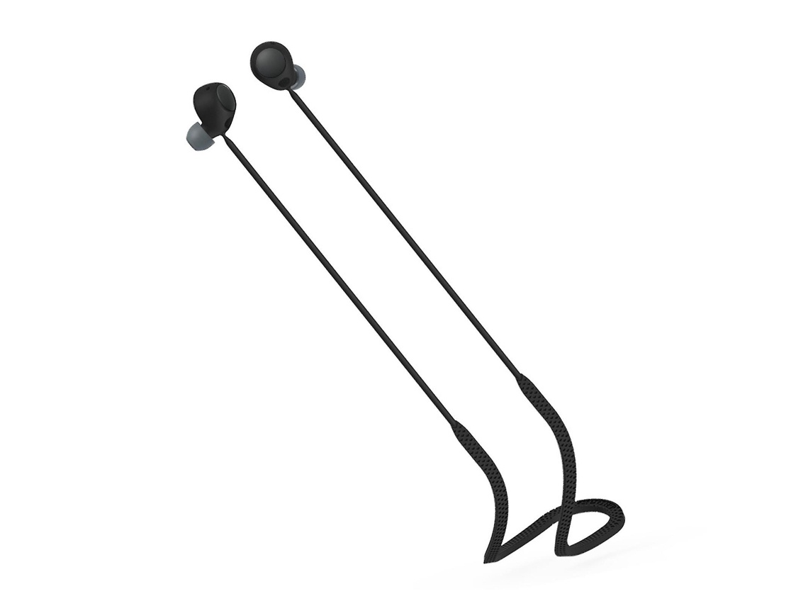 Cordão de Silicone à Prova D'água para Fones Sony WF c700n, Preto AQUAFORGE