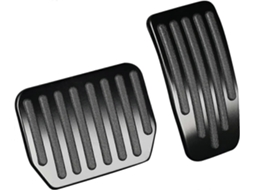 Conjunto Tampões Pedal Qiruimy Tesla Model 3/y Alumínio Antiderrapante