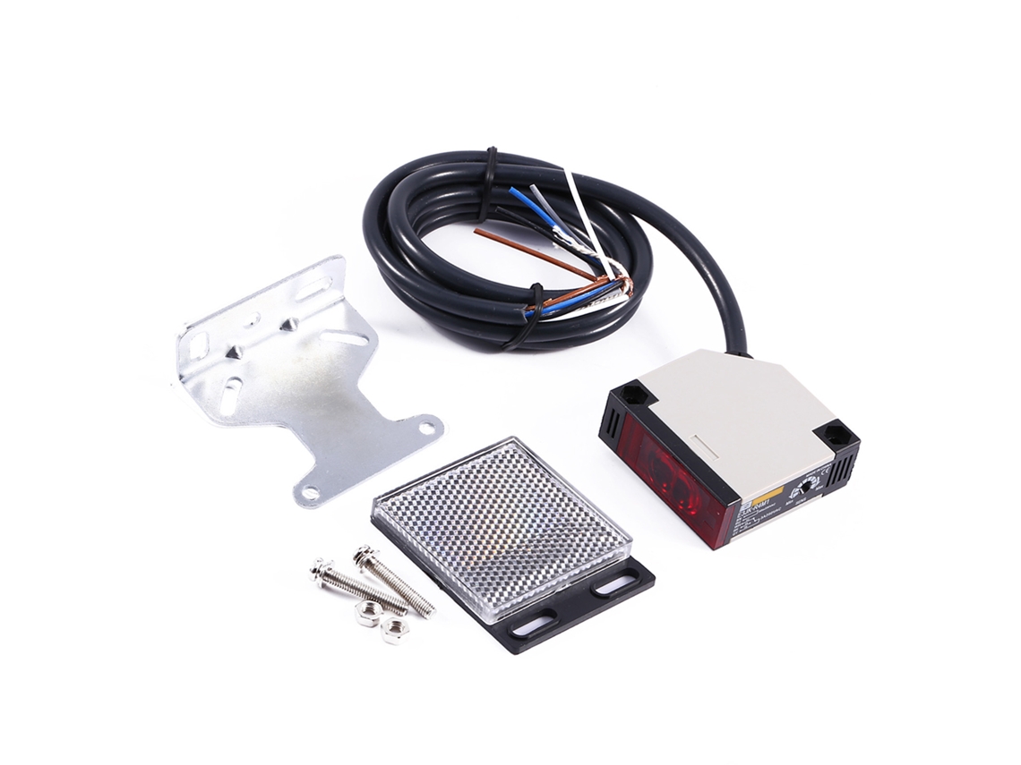 Sensor Fotoelétrico De Reflexão Especular Laxiscreed, Switch De 90-250v Ac, 3a Para Deteção Precisa