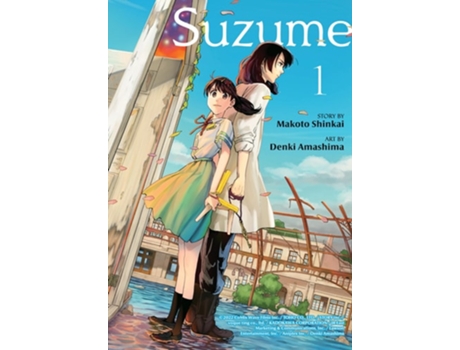 Livro Suzume 1 de Makoto Shinkai (Inglês)