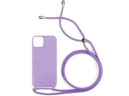 Capa Gel Rope para iPhone 16 Pro GANDY Roxo