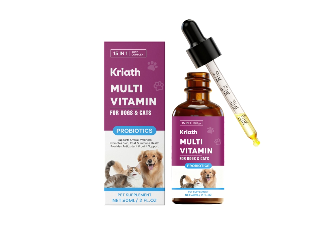 Gotas Multivitamínicas Para Gatos E Cães Worten
