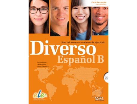 Livro Diverso B Libro Del Alumno + Cuaderno De Ejercicios de VVAA (Espanhol)