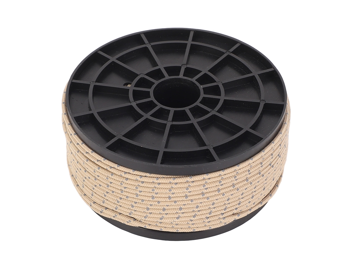 Corda de Paracaídas Primerox Refletiva 164ft Pp 2.5mm para Camping Hiking Barraca com M/Marca