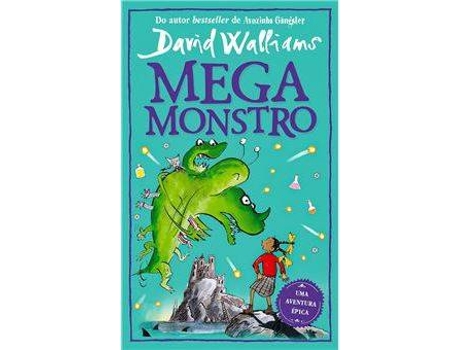 Livro Megamonstro de David Walliams (Português)
