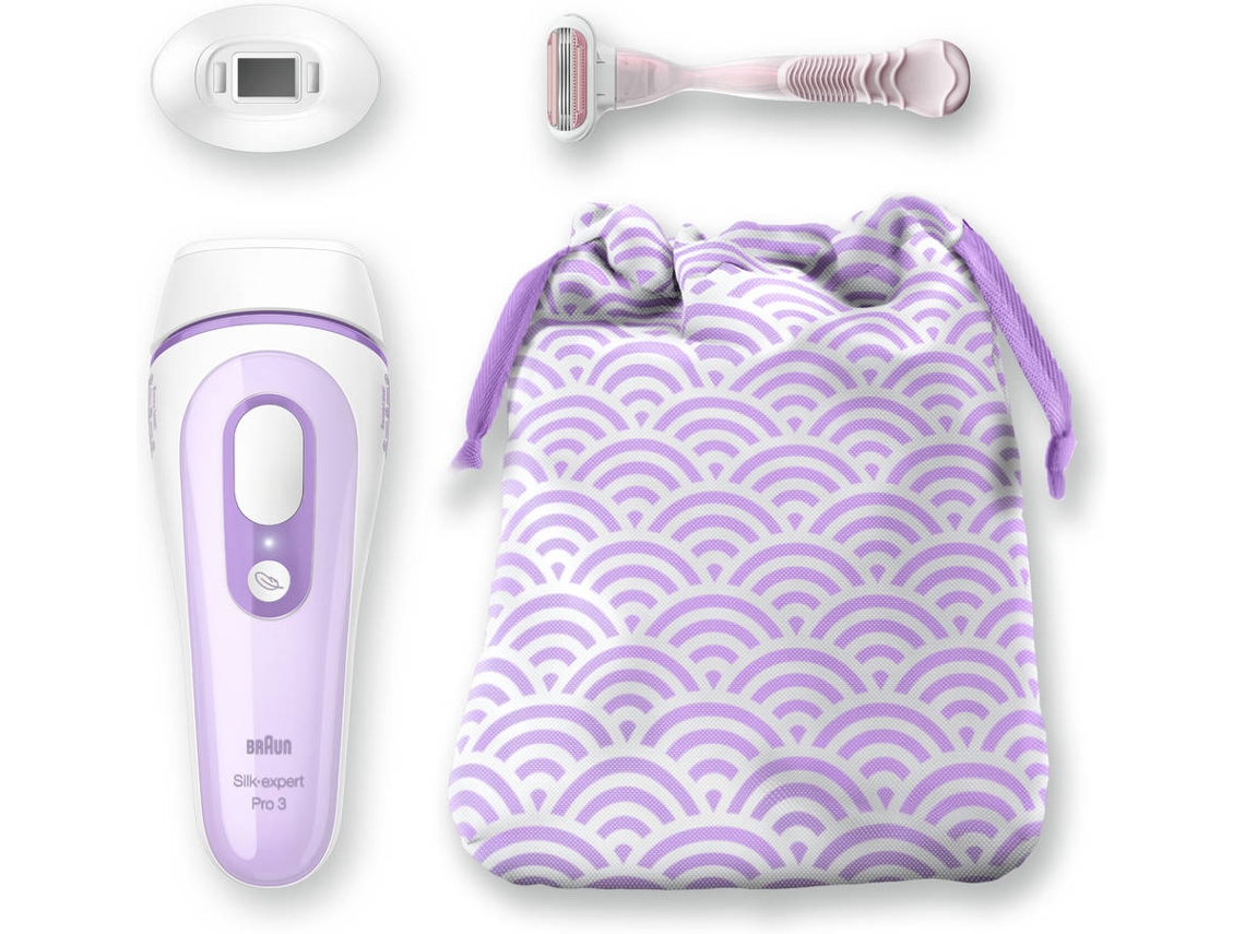 Depiladora Luz Pulsada BRAUN Silk Expert PL3132 (IPL - Multi-zonas - Corrente)
