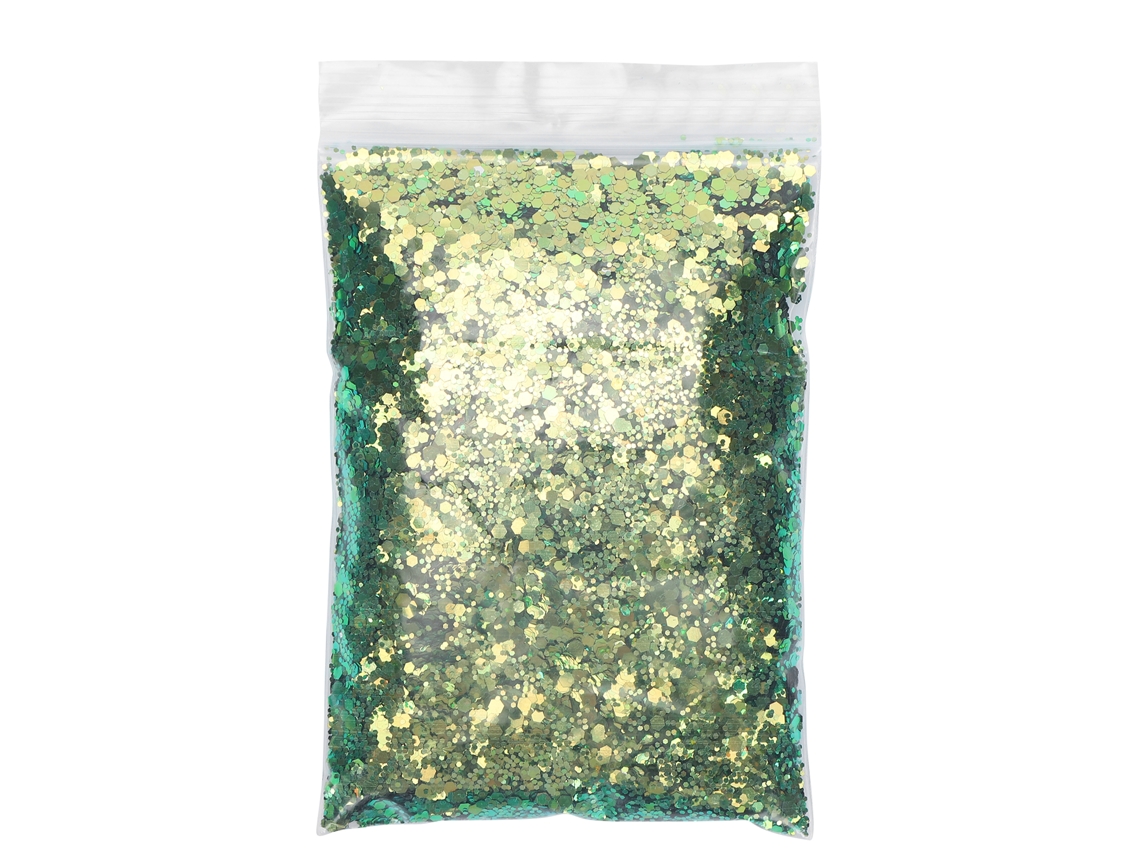 Glitter hexagonal de 50g para artesanato, nail art, decoração facial e corporal (acessório 7130)