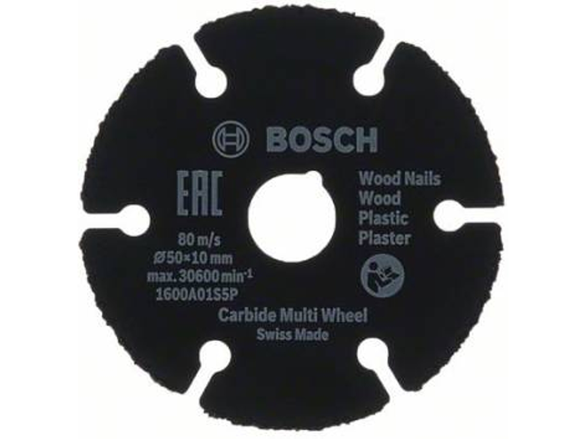 Disco de Corte BOSCH Carbide Multi Wheel 50X10 mm