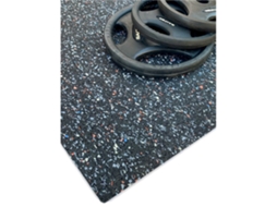 Esterilla De Ejercicio Y Fitness Especial Para Gimnasios | Epdm Plus | Base Negra 4mm De Altura 1'25m (ancho) X 5m (largo)