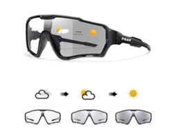 (estilo 2) Óculos De Sol Fotocromáticos, Proteção Uv400, Material De Polímero Tr-90