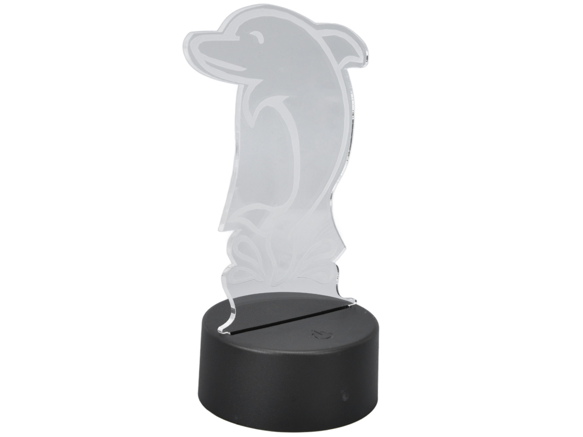 Laxiscreed Luz Noturna 3d Com Toque E 7 Cores Para Quarto Infantil