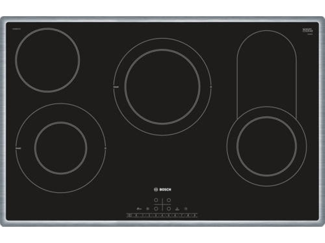 Placa de Vitrocerâmica BOSCH PKC845FP1D (Elétrica - 79.5 cm - Inox)