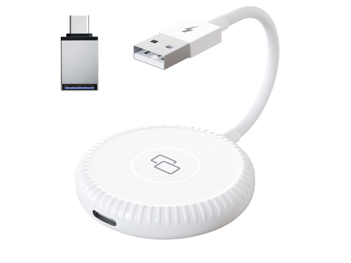Adaptador Bluetooth ZRUXE Tht 020 6 Usb/usb c Carplay espelhamento para iPhone | ZRUXE