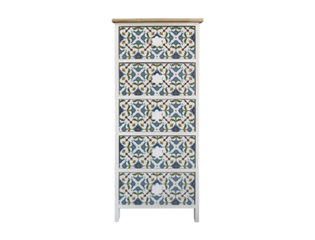 Cômoda REBECCA MOBILI Gazania Branco 93X40X30 Cm