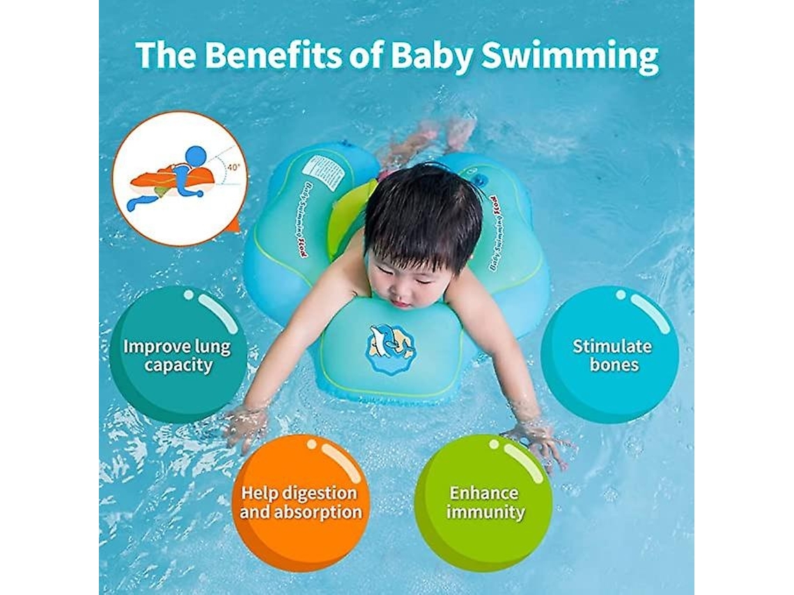 Lurelia Boia De Natação Infantil, Formato Sol, Eva, 3 A 72 Meses, Azul Modelo 002