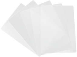Conjunto De 5 Pranchetas Transparentes Antiderrapantes Magiclulu A4, Em Plástico, Para Materiais