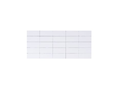 Bi Office Fitas Magnéticas Com Apagamento A Seco, 2,22 X 5 Cm, Branco, 25 Unidades Fm2418