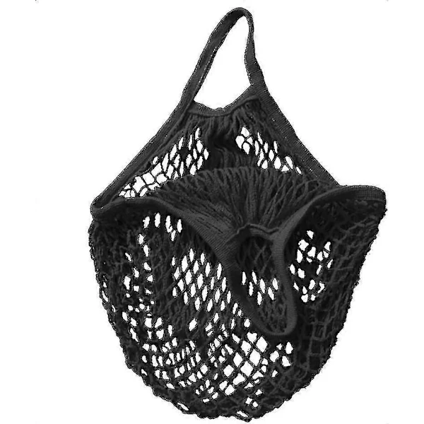 Saco De Malha Para Batatas Em Algodão Orgânico, Cor Preta, Cy Yuhao Aquaforge