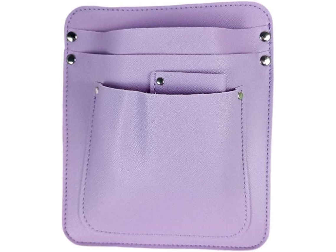 Organizador de jardim em couro com várias bolsas para trabalho, bolsa de florista e suporte para bacia, porta-ferramentas