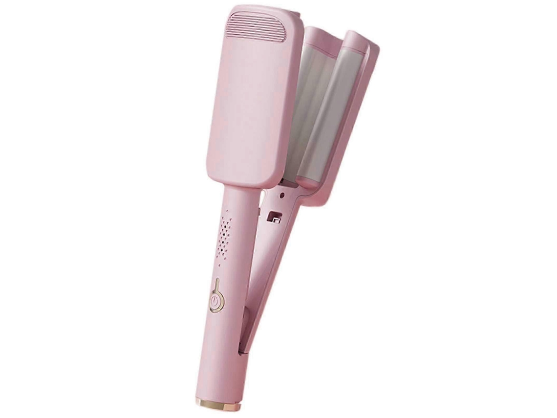 Modelador De Cachos Portátil Com 3 Barris Para Ondas Profundas, Anti Queimaduras, Aquecimento Rápido, Sem Fio, Para Todos Os Tipos De Cabelo Hengjian