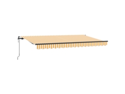 Toldo Retrátil Amarelo 400 X 200 Cm Tecido MAISON EXCLUSIVE