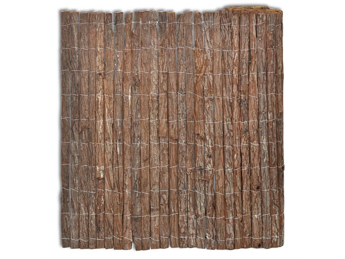 Vidaxl Cerca De Casca Árvore 400x100 Cm