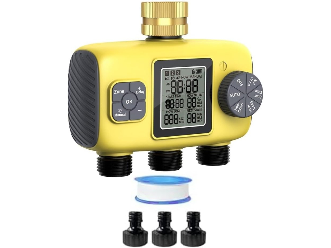 Controlador De Irrigação Automática Para Jardim Com Temporizador 3,