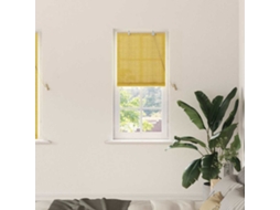 Vidaxl Estores De Rolo Amarelo 60 X 160 Cm Bambu