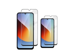 Kit 2 Vidro Gorilasglass Gift4me Para Xiaomi Redmi A7 4g - Transparente/preto