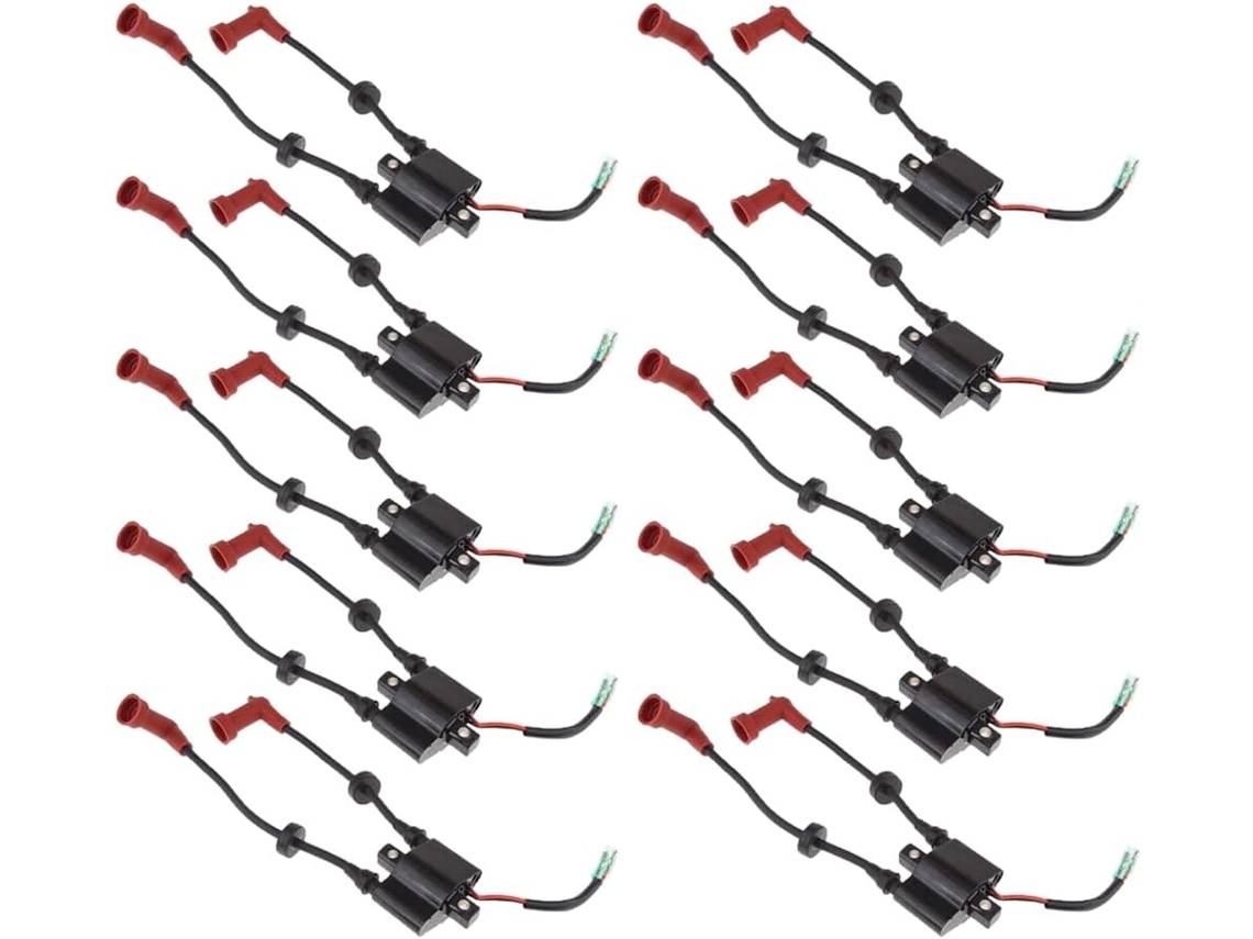 10 Bobines de Ignição Hors bord Marine para F9.9 13.5 15 20 25hp 40hp SFUSHOS