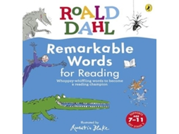 Livro Roald Dahl Remarkable Words for Reading de Roald Dahl (Inglês)
