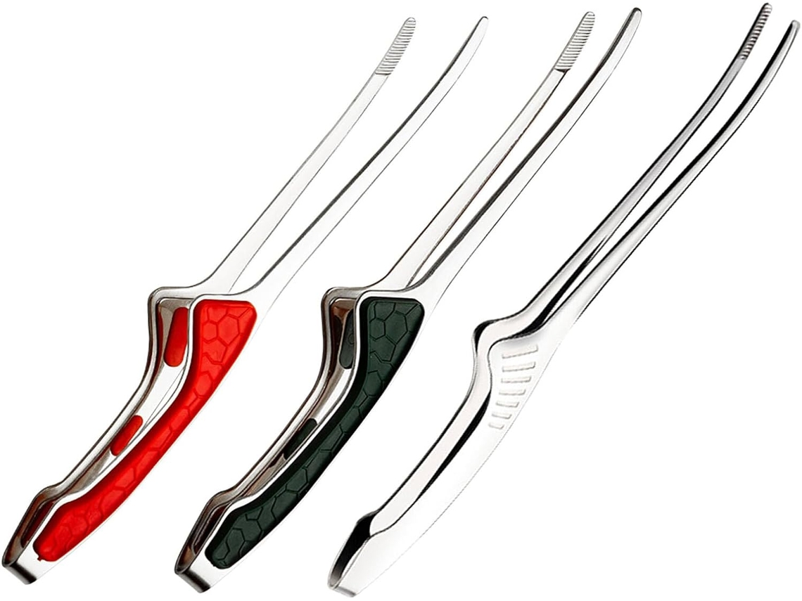 Pinças Para Alimentos Alasum Em Aço Inoxidável, Estilo Coreano, Conjunto De 3 Peças Para Churrasco Ao Ar Livre, Uso