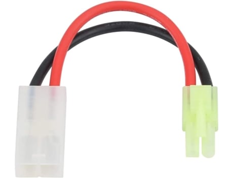 Peça para Telecomandados YUNIQUE GREEN-CLEAN-POWER 1 Peça Cabo 16Awg Cm 13 Adaptador de Ficha Tamiya Fêmea Grande