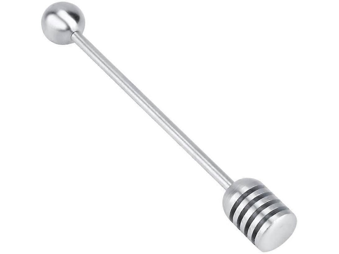 Dosador De Mel De Aço Inoxidável, Colher Para Pote, 6,1 Polegadas-zscy